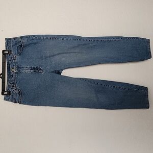 Vintage High Waisted Mom Jeans Ralph Lauren Denim Light Wash 14 90's 80's